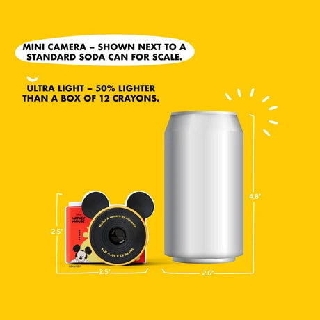 Disney Mickey Mouse Mini Camera - side view - KiwiBargain NZ