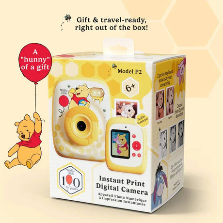 Disney Winnie the Pooh Print Pro Camera - close-up - KiwiBargain NZ