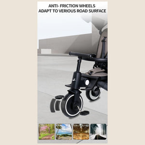 Smartfold 8-in-1 Multifunctional Kids Tricycle