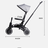 8-in-1 Multifunctional Kids Tricycle