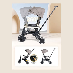 Smartfold 8-in-1 Multifunctional Kids Tricycle