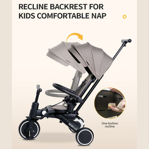 Smartfold 8-in-1 Multifunctional Kids Tricycle