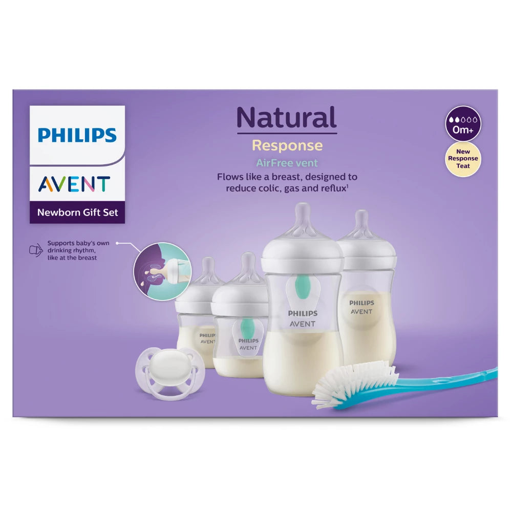 SCD657/11 Philips Avent Air Free Vent Bottle Starter Set front available at KiwiBargain in New Zealand. Buy it today from kiwibargain.co.nz