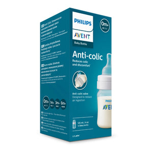 SCY100/01 Philips Avent Anti-colic Bottle 125ml 1pk available at KiwiBargain in New Zealand. Buy it today from kiwibargain.co.nz