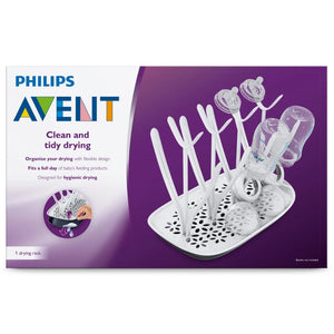 SCF149/00 Philips Avent Baby Bottle Drying Rack inbox Front available at KiwiBargain in New Zealand. Buy it today from kiwibargain.co.nz