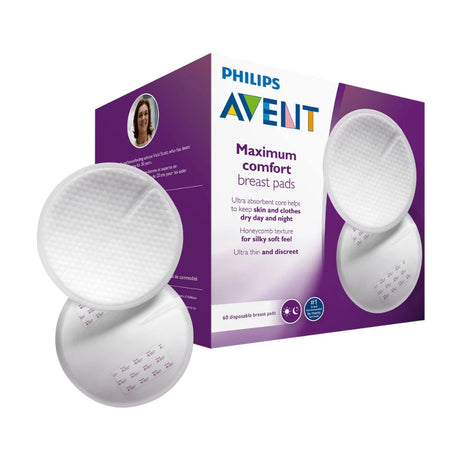 SCF254/61 Philips Avent Disposable Breast pads 60pk available at KiwiBargain in New Zealand. Buy it today from kiwibargain.co.nz