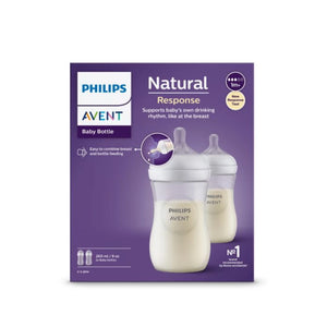 Avent Natural Response Bottle 260ml 2pk