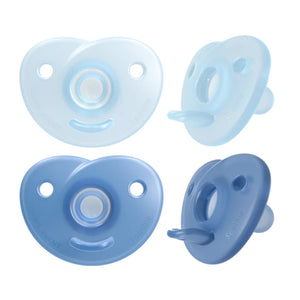 Avent Soother 0-6m Blue/Green 2pk