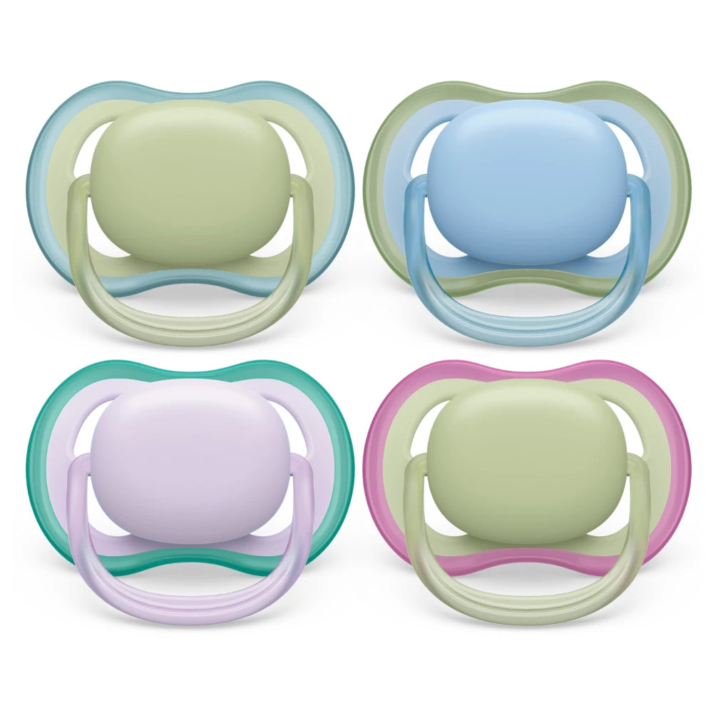 Avent Soother Ultra Air Plain 0-6m 2pk