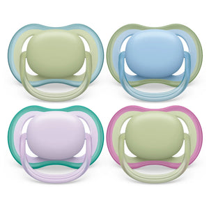 Avent Soother Ultra Air Plain 0-6m 2pk