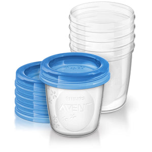 Avent Storage Cups 180ml 10pk