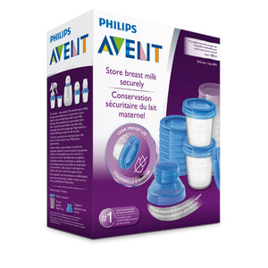 Avent Storage Cups 180ml 5pk