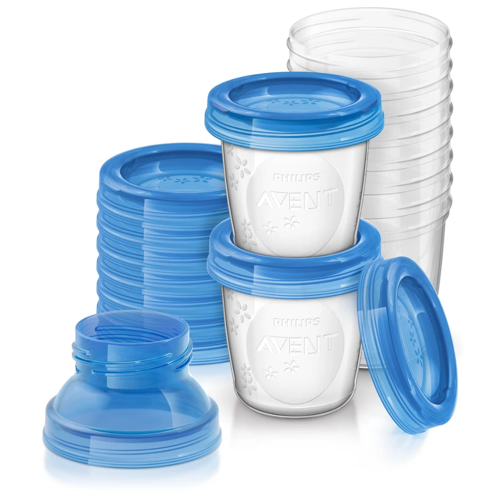 Avent Storage Cups 180ml 5pk