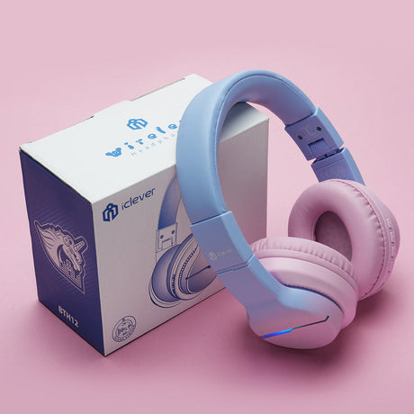 iClever BTH12 Kids Headphones foldable compact design