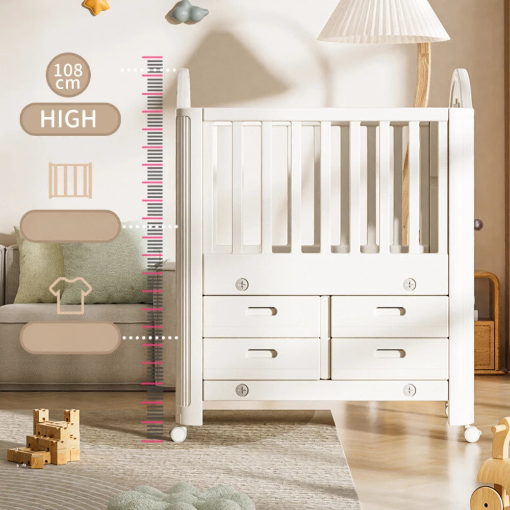 Baby Cot with Storage