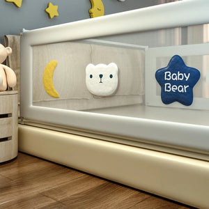 Baby Safety Bed Rail Guard - Adjustable Protection for Toddlers