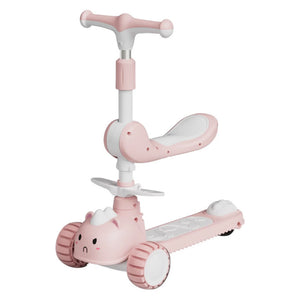 Kids 3-in-1 Foldable Scooter