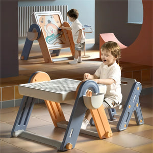 Kids Multifunctional Table & Chair Set