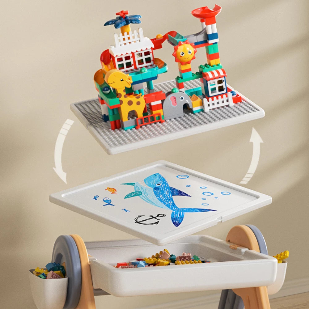 Kids Multifunctional Table & Chair Set