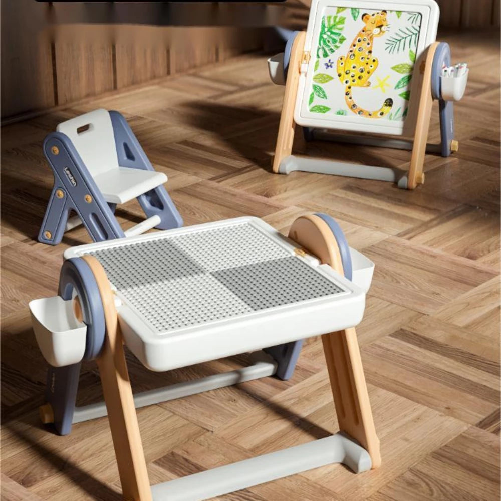 Kids Multifunctional Table & Chair Set