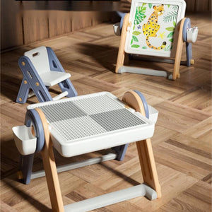 Kids Multifunctional Table & Chair Set