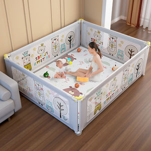 Baby Playpen 180 × 200 cm – Large Indoor Baby Play Area