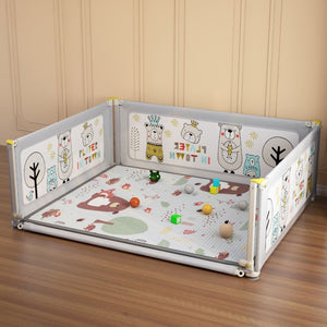 Baby Playpen 180 × 200 cm – Large Indoor Baby Play Area