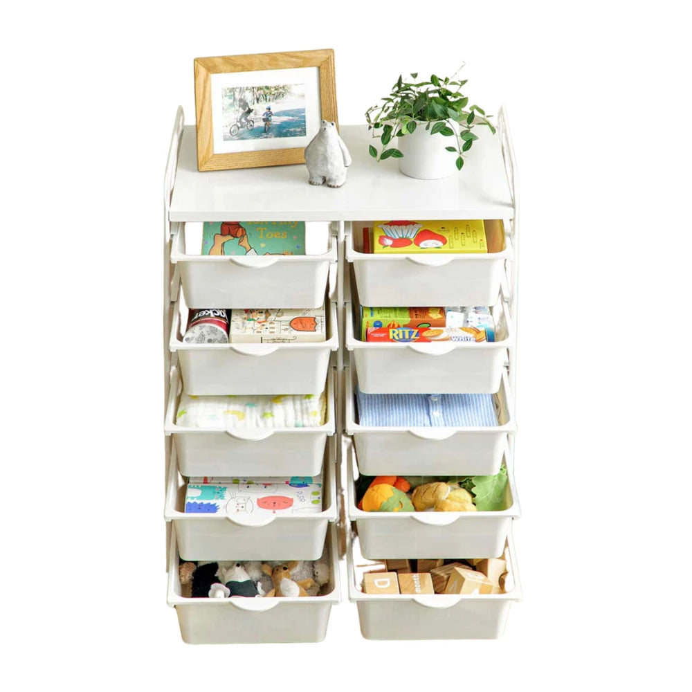 Kids Toys Storage Rack with 10 Drawers