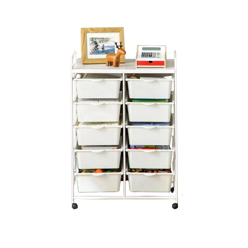 Kids Toys Storage Rack with 10 Drawers