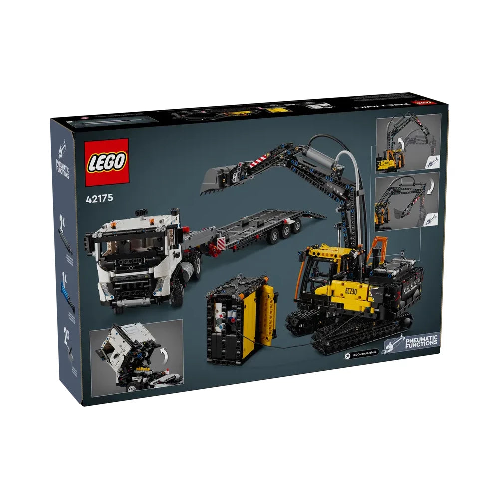 LEGO 42175 Technic Volvo Fmx Truck & Ec230 Electric Excavator