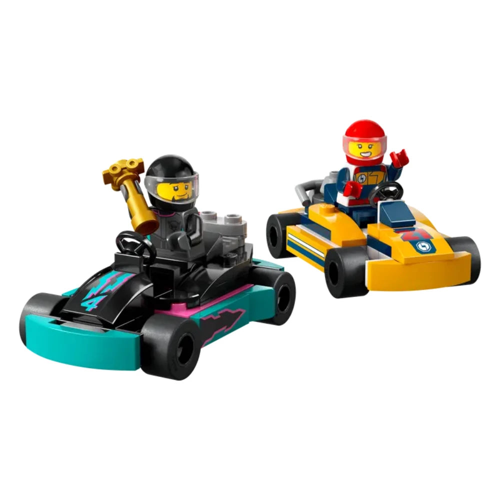 LEGO 60400 City Go Karts And Racer Drivers