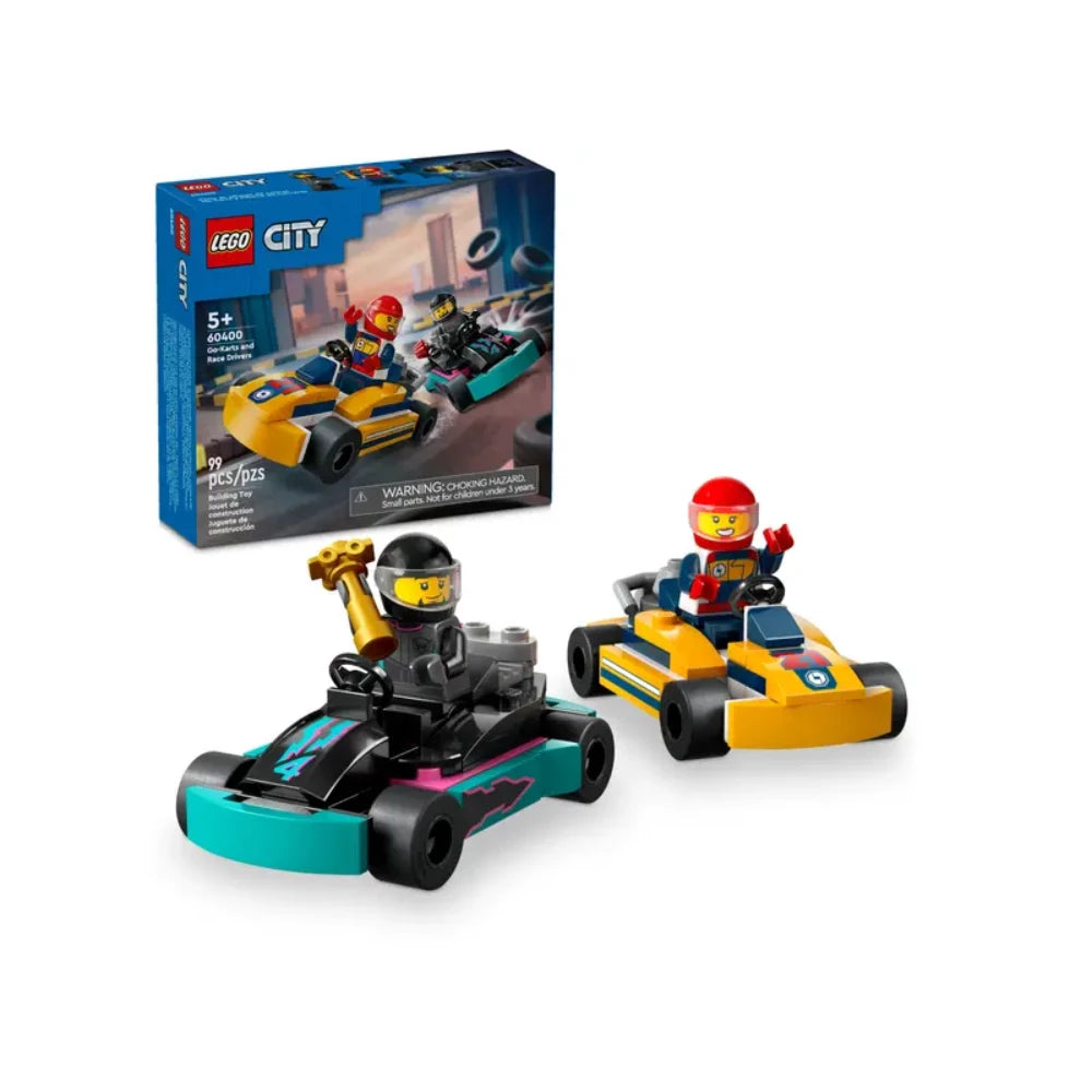 LEGO 60400 City Go Karts And Racer Drivers