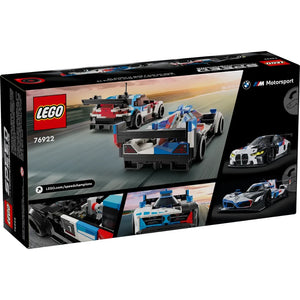 LEGO 76922 Speed Champions BMW M4 GT3 BMW M Hybrid V8 Race Cars-kiwibargain.co.nz