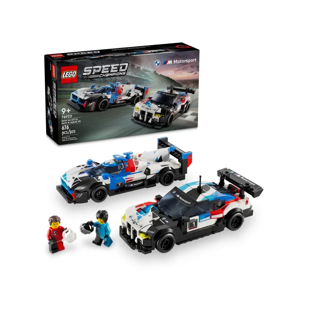 LEGO 76922 Speed Champions BMW M4 GT3 BMW M Hybrid V8 Race Cars