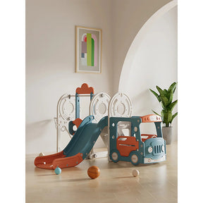 Mini Bus Kids Slide and Swing Combo-kiwibargain.co.nz