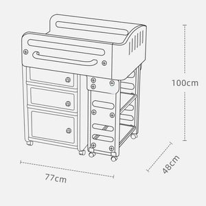 Portable Multifunctional Diaper Changing Table