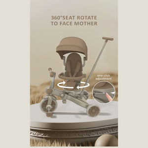 SmartFold 9-in-1 Multifunctional Kids Tricycle (10–60 Months)
