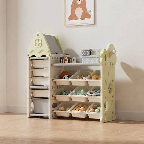 Treehouse Kids Toys Storage Rack 14 Bin