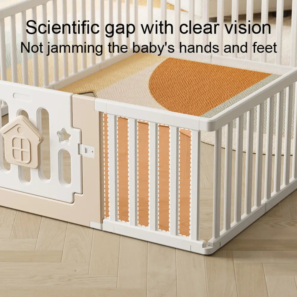 White Modular Baby Playpen – 12, 14 or 16 Panels