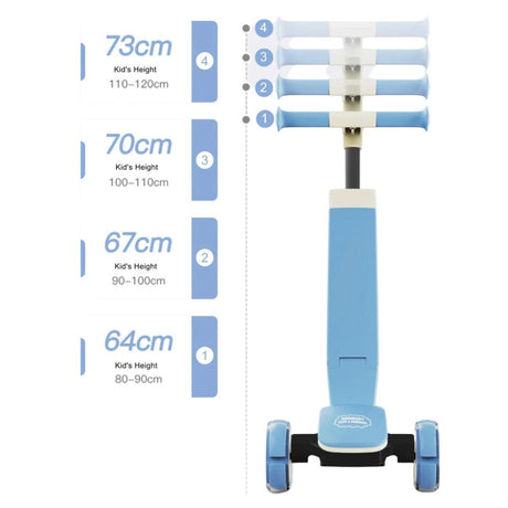 Kids Scooter Size guide for different Ages at KiwiBargain