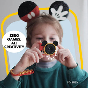 Disney Mickey Mouse Mini Camera - features - KiwiBargain NZ