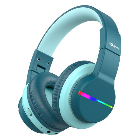 iClever BTH12 Kids Headphones Dark Green