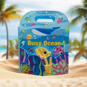 Busy Ocean Quiet Book – Underwater Sensory Activities – image 3 of 3