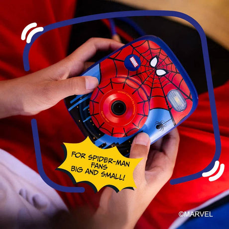 Marvel Spider-Man Print Pro Camera - angle - KiwiBargain NZ