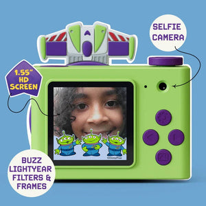 Disney Buzz Lightyear Mini Camera - detail - KiwiBargain NZ