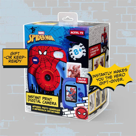 Marvel Spider-Man Print Pro Camera - in use - KiwiBargain NZ
