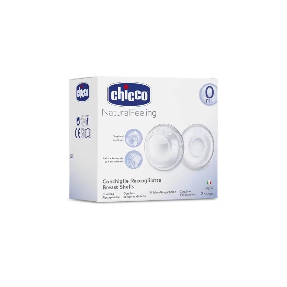 Chicco Breast Shells: NaturalFeeling - 2pk - KiwiBargain