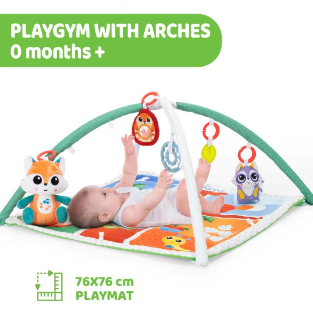 Chicco Magic Forest Relax & Play Gym 0m+ - Squirrel - KiwiBargain