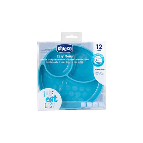 Chicco Silicone Divided Plate 12M+ - KiwiBargain