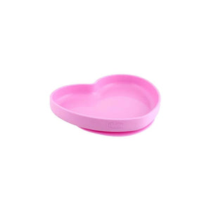 Chicco Silicone Heart Shaped Plate 9M+ - KiwiBargain